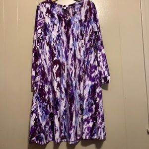 LuLaRoe long sleeve dress